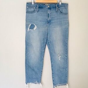 Madewell Light Blue Straight Leg Jeans